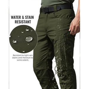 Nouvelles vestes pour hommes sur mesure, coupe-vent, haute imperméabilité, respirantes, légères, tissu extensible, 6 poches, taille plus, salopettes décontractées - Product Image 4