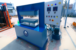 Nueva máquina para hacer tazas de té biodegradable de 40 cavidades, equipo de formación automática para producción desechable ecológica - Product Image 1