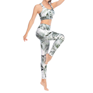 Novedades, ropa deportiva para mujer, camiseta sin mangas para correr, mallas de cintura alta, conjunto de Yoga para entrenamiento físico para gimnasio Atlético - Product Image 1