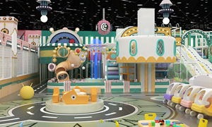 Équipement d'aire de jeu Premium Intérieur Commercial Aire de jeux Maison pour enfants Clownfish Slide Trampoline <span class=keywords><strong>Bac</strong></span> à <span class=keywords><strong>sable</strong></span> Table faite à la main - Product Image 3