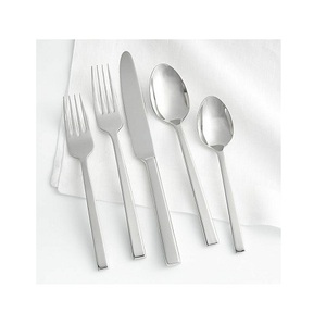 Couverts traditionnels en argent Offre Spéciale acier inoxydable titane poignée en argent ensemble de couverts sûrs et sains pour un usage quotidien - Product Image 4