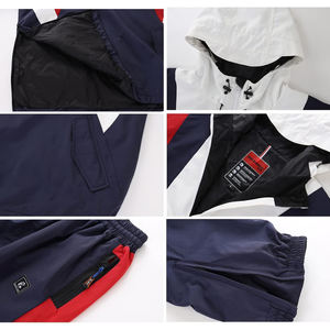 Technologie Polartec unisexe pour survêtements coupe-vent respirants à capuche vêtements grande taille pour adultes coupe-vent pour hommes femmes - Product Image 5