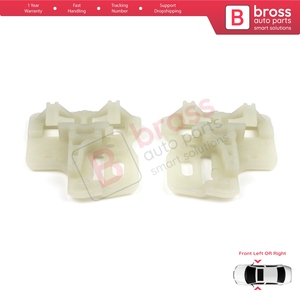 BWR211+BWR212 Window Regulator Repair <b>Clips</b> Front Left or Right Door for X5 E53 2000-2006 51338254911 51338254912 - Product Image 4