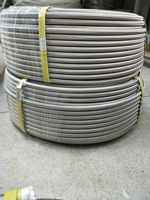 Tuyau de refroidissement liquide PTFE le plus vendu (-40~260°C) pour huile hydraulique à base de pétrole, tressé en fil d'acier pour système de refroidissement d'huile automobile