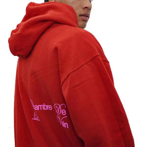 เสื้อฮู้ดดี้แฟชั่นสตรีทแวร์สไตล์ไฮสตรีทและอูร์บัน ผ้าคอตตอนหนา พิมพ์ลายกราฟิกแบบไท-ได ปักลาย OEM  รับสั่งทำจำนวนมาก ราคาพิเศษ - Product Image 3