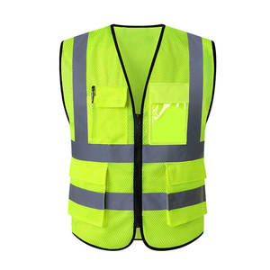 เสื้อกั๊กสะท้อนแสงคุณภาพพรีเมียม น้ำหนักเบา ระบายอากาศได้ดี เหมาะสำหรับงานกลางแจ้ง - Product Image 1