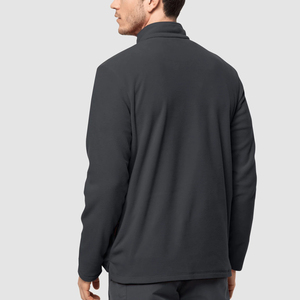 Men's Long Sleeve Stand Collar Half <b>Zip</b> <b>Shirt</b> New Arrival Breathable Custom Training Top Seamless Zipper for Winter Season ODM - Product Image 2