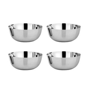 Bol à salade en métal sur mesure, bol de service alimentaire, vaisselle, bol de table pour la maison, l'hôtel, finition argentée faite à la main - Product Image 6