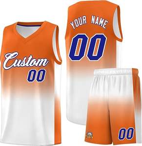 Uniforme de baloncesto juvenil de escuela secundaria de alta calidad Top Ranking Logotipo personalizable Ropa deportiva Jerseys Set Style - Product Image 1
