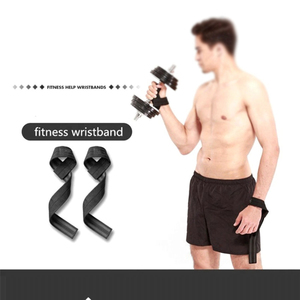 Sangles de poignet en cuir et polyester pour l'haltérophilie-Légères et non extensibles pour l'entraînement physique et la musculation - Product Image 3