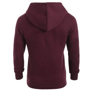 Sudadera con Capucha y Cremallera de Algodón Grueso para Hombre con Logotipo Personalizado, Ropa Urbana Premium, Bordado 3D, Fabricación OEM, Venta al Por Mayor - Product Image 3