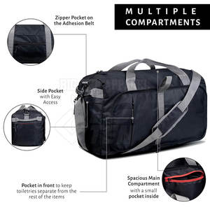 Sac de voyage durable conçu pour les voyages, la salle de sport, l'entraînement sportif et le transport quotidien, offrant un rangement et une manipulation confortables - Product Image 5