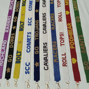 Correas Ajustables para Bolsos con Cuentas de Semillas Bordadas en Forma de Estrella, Cinturones de Longitud Personalizada - Product Image 1