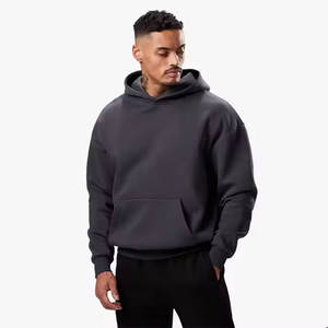 Venta al por mayor de calidad superior de la calle de moda de calle de estilo de lana suave ropa casual con capucha para los hombres - Product Image 5