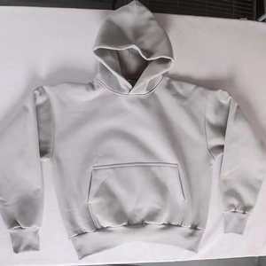 Full <b>Zip</b> up Hoodie with for Puff Print for Autumn Unisex Custom 400-500 Gsm Heavyweight Hoodies - Product Image 5