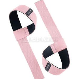 Muñequera personalizada al por mayor, deportes profesionales, protección duradera, correas de algodón para levantamiento de pesas - Product Image 4