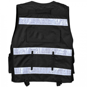 Chaleco de Seguridad para la Construcción, Alta Visibilidad, Reflectante, con Cierre, de Mezclilla, Impermeable, Unisex, con Logotipo y Talla Personalizables - Product Image 3