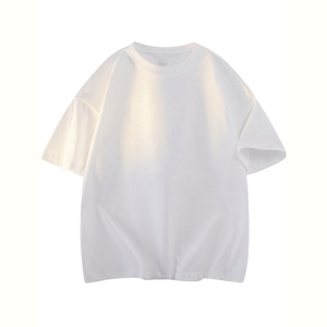 เสื้อยืดโอเวอร์ไซส์พิมพ์ลายเรืองแสงในที่มืด แบบย้อมสีเอซิดวอช ดีไซน์ขาดๆ พร้อมแขนสั้นแบบพิเศษ คอกลม ยูนิเซ็กส์ พรีเมียม - Product Image 1