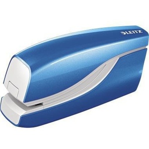 เครื่องเย็บกระดาษไฟฟ้า Leitz NeXXt WOW 10 แผ่น (80 กรัม/ตร.ม.) ขนาดคงที่ E1 โลหะ/พลาสติก สีฟ้า สำหรับใช้ในสำนักงาน - Product Image 1