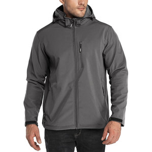 Veste Softshell de haute qualité pour l'hiver Logo personnalisé Coupe-vent et imperméable à l'extérieur Design décontracté avec longue longueur - Product Image 1