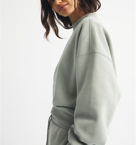 Sweat-shirt pour femmes grande taille, vêtements d'extérieur confortables, couleur et taille personnalisées, service OEM, vêtements pour femmes - Product Image 6