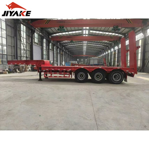 Semi-<span class=keywords><strong>remorque</strong></span> à plateau surbaissé pliable à col de cygne de haute qualité, 3 <span class=keywords><strong>essieux</strong></span>, 60 tonnes, <span class=keywords><strong>remorque</strong></span> surbaissée d'occasion - Product Image 3