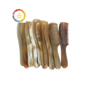 Peigne en corne de buffle de qualité supérieure beau motif d'oiseau pour le soin des cheveux et les cadeaux - Product Image 2