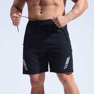 กางเกงขาสั้นจ็อกเกอร์ลำลองผ้าซาตินแห้งเร็ว ระบายอากาศได้ดี ผลิตจากโพลีเอสเตอร์ 100% สำหรับผู้ชาย ปี 2026 ไซส์พลัส สำหรับออกกำลังกาย ฟิตเนส เล่นกีฬา ยิม รับผลิตแบบ OEM - Product Image 3