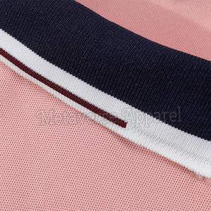 Camisetas de Cuello Alto Transpirables para Hombre, Logotipo Personalizado Impreso, Tejido de Punto, Algodón/Fibra de Bambú, Manga Corta, Secado Rápido, Corte Regular - Product Image 3