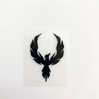 Étiquettes thermocollantes en silicone 3D personnalisées, imperméables aux UV, pour encre, avec logo en relief doux au toucher, impression par transfert