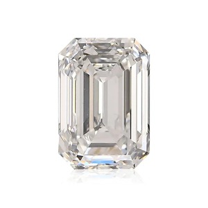 Emerald Cut Lab Grown Diamond 2.00 Carat VVS2 Clarity IGI Certified Ready for Custom Jewelry Mounting Best for Solitaire Rings - Product Image 3