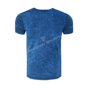 T-shirt décontracté pour homme, 100 % coton, léger et respirant, avec impression numérique et logo personnalisé de votre marque, effet délavé à l'acide, vente en gros - Product Image 3