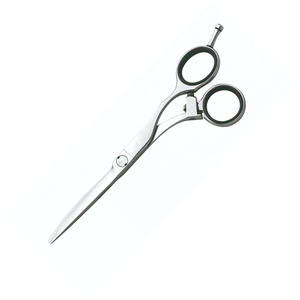 Vente en gros de ciseaux de coiffeur de 6 pouces lame en acier inoxydable couleur argent avec repose-doigt pour la coiffure - Product Image 4