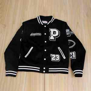 Dernier modèle de bombardier universitaire de qualité supérieure fabriqué à la mode à bas prix Veste de baseball pour hommes - Product Image 6