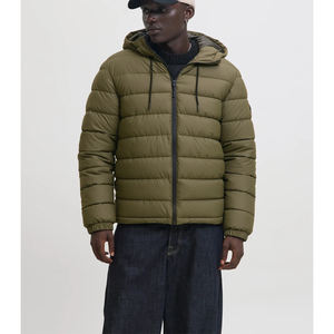 Veste matelassée à la mode 2026, logo personnalisé, collection d'hiver, veste à bulles surdimensionnée, vêtements de rue de grande taille, OEM - Product Image 5
