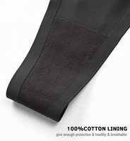 Culottes string pour femmes en coton tricoté noir à taille basse, fabriquées sur mesure, 100% coton, prix d'usine optimal, Bangladesh
