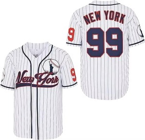 Maillot de baseball personnalisé pour équipe, 100 % coton biologique, antibactérien, respirant, évacuant l'humidité, séchage rapide, élégant, confortable, pour les fans - Product Image 3