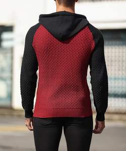 2025 hommes décontracté mode Joker Sublimation pull à capuche meilleure qualité drôle surdimensionné respirant conception solide motif OEM - Product Image 3