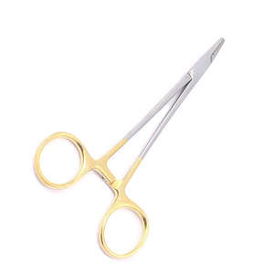 Porte-aiguille à iris en acier inoxydable Manuel de qualité supérieure Chirurgie générale - Product Image 4