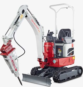 รถขุดขนาดเล็ก Takeuchi TB210 Yanmar 1.5 ตัน แบบตีนตะขาบ พร้อมปั๊ม KYB เครื่องยนต์แรงบิดสูง เหมาะสำหรับงานในเขตเมืองและพื้นที่แคบ - Product Image 1