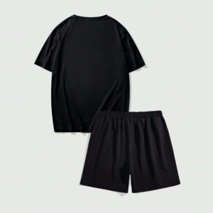 Conjunto corto de verano para hombre, camiseta de manga corta para hombre, conjuntos de pantalones cortos, 2 piezas, conjunto de chándal de verano informal personalizado para hombre - Product Image 2