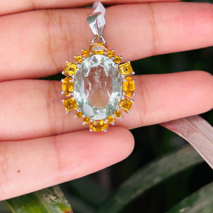 Puro sólido 925 plata esterlina genuino Multi piedra preciosa declaración colgante artículos a granel al por mayor lotes proveedor de joyería hecha a mano - Product Image 6