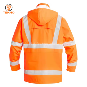 Vêtements de travail sur mesure pour hommes haute visibilité vestes de sécurité construction Softshell ruban réfléchissant de sécurité antistatique caractéristique service OEM - Product Image 4