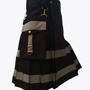 Falda Kilt Tartán Utilitaria para Mujer, Elegante Falda Kilt Tartán Escocesa Nacional, Hecha en Pakistán - Product Image 2