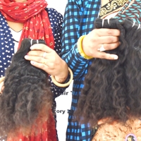 Extensions de cheveux indiens 100% vierges Remy de qualité supérieure, style bouclé profond, 8-32 pouces, double trame machine, à clipser/tisser, haute qualité, vente en gros