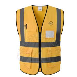 Trafic travail veste de sécurité haute visibilité gilet de sécurité réfléchissant vêtements imperméable Oxford imperméables résistant aux rayures et à l'usure - Product Image 1