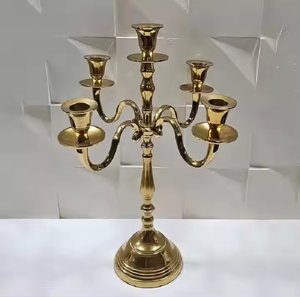 Bougeoir au design classique en métal de bonne qualité fait à la main pour la décoration intérieure par décor impex - Product Image 1