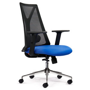 Silla de Oficina Ergonómica HOM1087D-01 con Cojín de Tela Multicolor, Respaldo Alto Ajustable, Respaldo de Malla Hecho de Espuma - Product Image 2