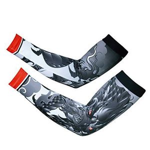 Mangas de brazo para correr de compresión de enfriamiento antideslizante para hombres y mujeres, baloncesto personalizado y protección solar para ciclismo y deportes al aire libre - Product Image 5