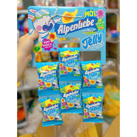 Bonbons gélifiés Alpenlieb.e aux fruits assortis, 24g, saveur fruitée acidulée et sucrée, bonbons gélifiés explosifs aux fruits, meilleur prix